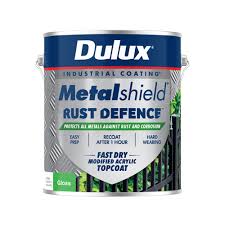 Dulux Metalshield Rust Defence Vivid White Gloss 4L
