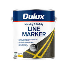 Dulux Line Marker Marking Safety Yel 4L