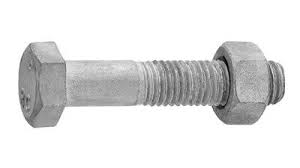 Bolt & Nut Hex Galv M10 x 120mm