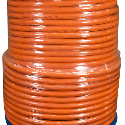 100 m Orange Circular 4C+E 2.5 mm² TPS Electrical Cable – 450/750 V