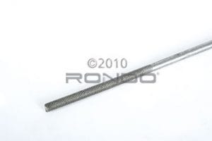 122 M6 Suspension Rod 6mm x 300mm Threaded One End