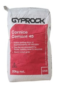 CSR Gyprock Cornice Cement 45 20kg
