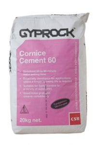 CSR Gyprock Cornice Cement 60 20kg