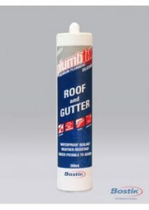 (306932) Bostik Plumbfix Roof & Gutter Silicone 300g Translucent
