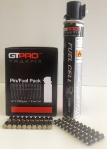Trakfix Gas Pins 30mm 1000pk Gtpro