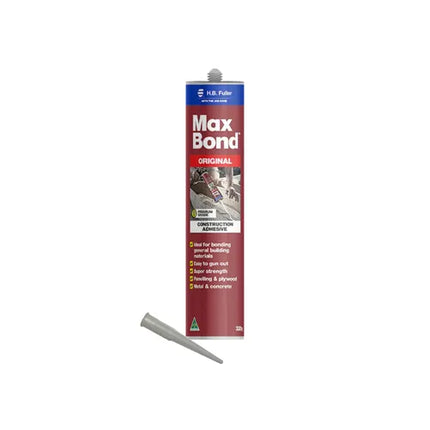 320ml Cartridge Max bond Construction Adhesive – High Strength, Multi-Purpose for Building & Repairs