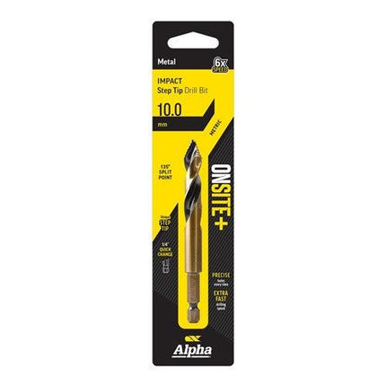 12.0mm Impact Step Tip Drill Bit – ONSITE Plus Fast Start, No Walk