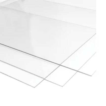 2440 x 1220 x 6mm Clear Acrylic Sheet – Perspex – High Clarity, UV Stable for Glazing & Displays