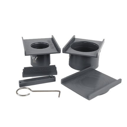 100mm x 28mm Strip & Channel Drain Accessories Kit – For Plastic Systems