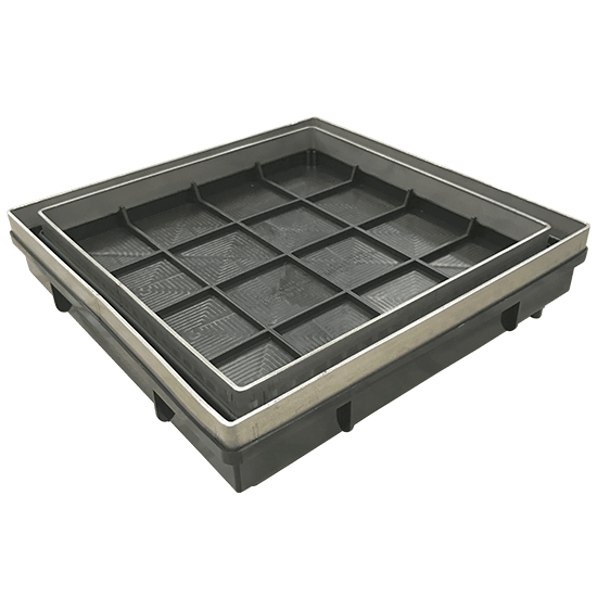 Universal Size Tile Insert Floor Waste & Drain – Plastic, Seamless Finish