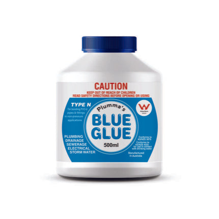 PVC Solvent Cement Type N Blue 4 Lt Plummas