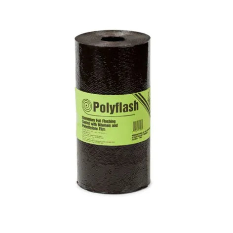 Polyflash Bitumen Coated Aluminium Foil Core 230mm x 20m