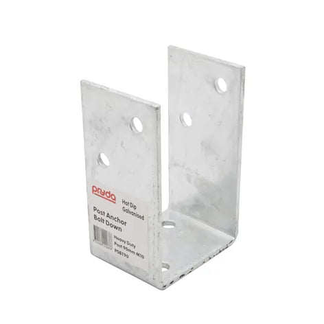 90mm Bolt Down Post Anchor – Pryda Post Support