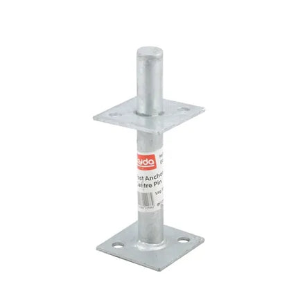 130mm Centre Pin Base Post Anchor – Pryda Post Support