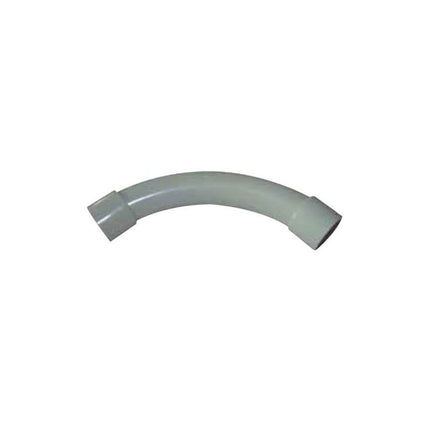 STANDARD BEND 90DEG 25MM PVCGREY