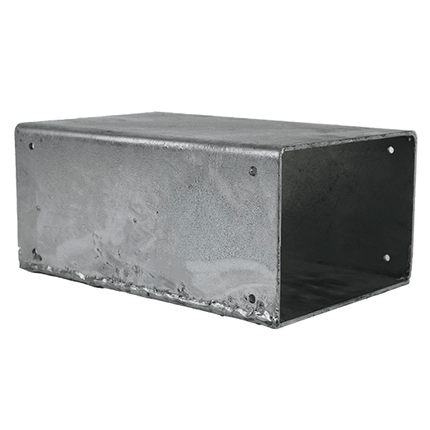 200mm x 100mm RHS Steel Joiner Connector – Galvanised