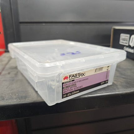 14G x 125mm Bugle Batten Screws – Galvanised – Box of 50 for Timber Battens & Framing