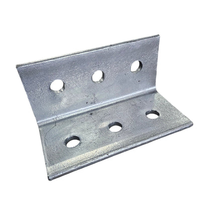 200mm L x 100 x 100 x 8mm Galvanised Equal Angle Bracket – Heavy Duty