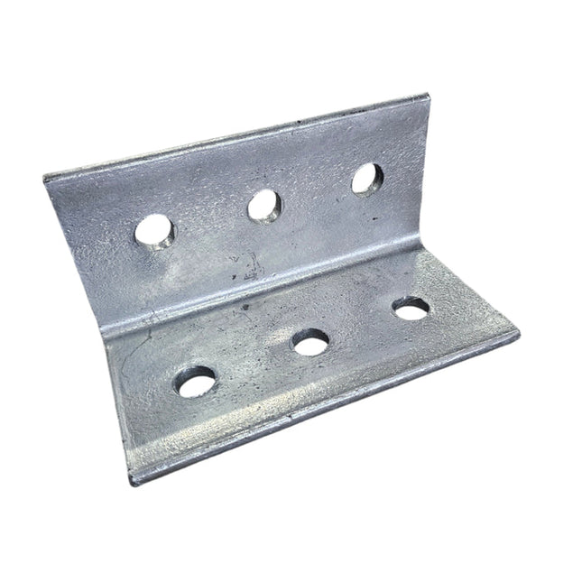 200mm L x 100 x 100 x 8mm Galvanised Equal Angle Bracket – Heavy Duty