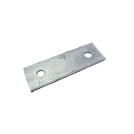 145 x 49 x 3mm Galvanised Steel Bracket Plate – for Joining & Repair