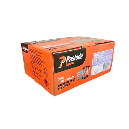 32mm Angled C‑Brad Nails with Gas Fuel Cell – Collated Finish Nails