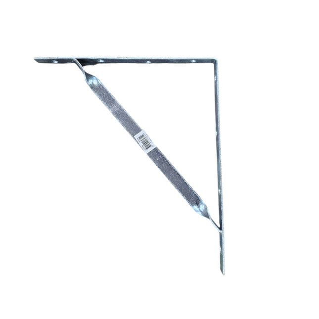 400 x 350mm Stayed Angle Bracket – 4mm Thick, 25mm Stay – Heavy Duty for Structural Bracing