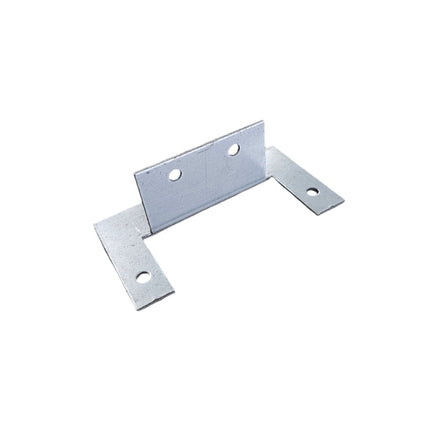 111 x 60 x 65 x 2mm Galvanised Fence Rail Bracket
