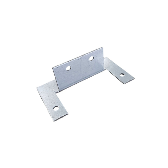 111 x 60 x 65 x 2mm Galvanised Fence Rail Bracket