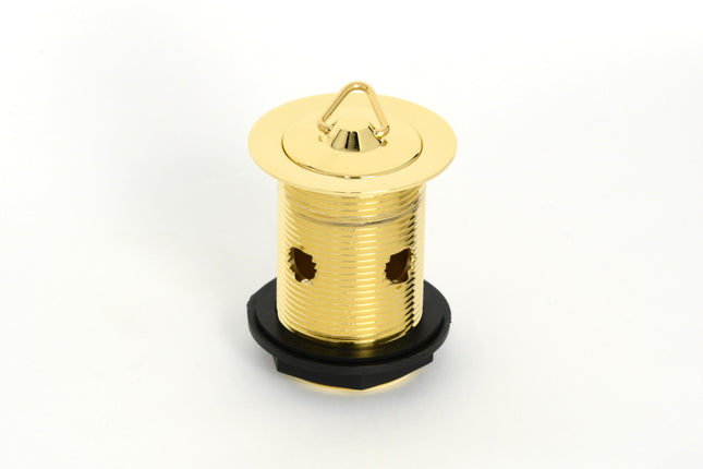 Brass Plug & Waste W/Rubber Plug C/P – 40mm x 50mm