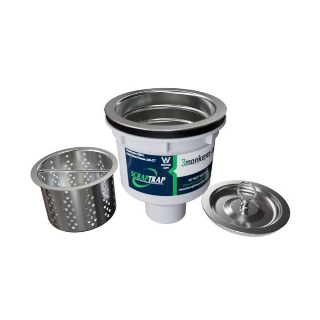 Basket Waste W/-Plug S/S – 90mm x 50mm