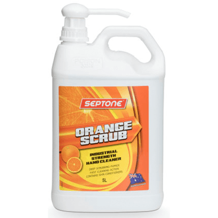 500mL Bottle Septone Orange Scrub – Heavy Duty Hand Cleaner