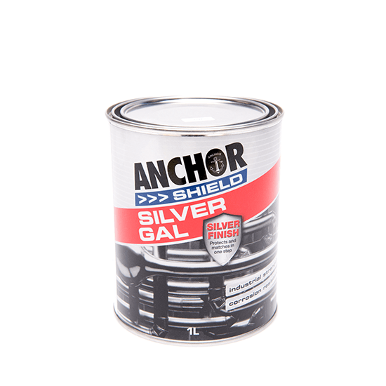 1L Tin Silver Galvanising Paint – Zinc-Rich Anti-Corrosion