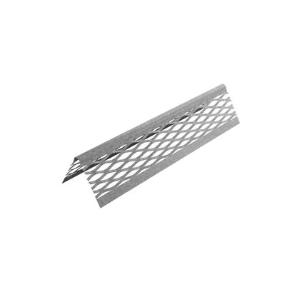 2700mm Steel External Corner Bead/Render Angle – Impact Resistant for Plasterboard & Render