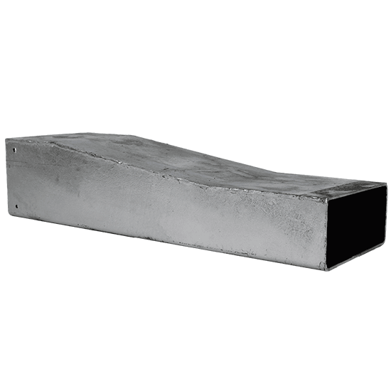 150mm x 100mm RHS Stormwater Kerb Outlet – 75mm Kerb Height