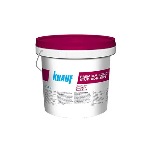 5.2kg Knauf Stud Adhesive – Premium Bond for Plasterboard to Timber or Steel