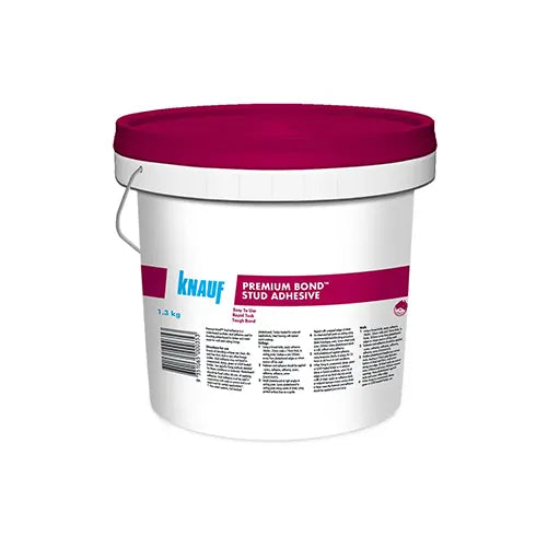 1.3kg Knauf Stud Adhesive – Premium Bond for Plasterboard to Timber or Steel
