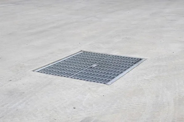 1200 x 1200mm Hinged Sump Grate & Frame – Class D – Civilcast