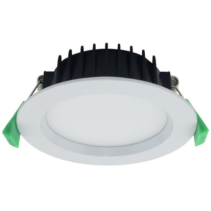 D/LIGHT RND REC FIXED 90MMC/O SMD LED 10W 3/4/5.7K WHT