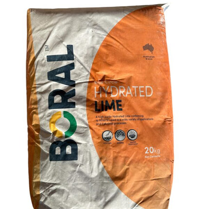 HYDRATED LIME / PLASTERLIME 20KG (BORAL)