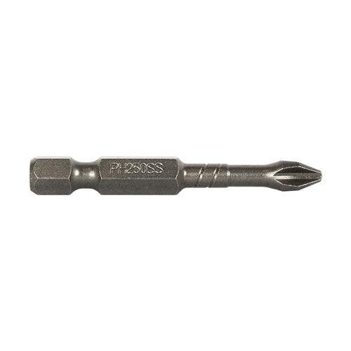 PH2 x 50mm Impact Power Bit – Thunderzone – Torsion Hardened