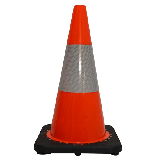 450mm Traffic Cone – Reflective Collar – High Visibility