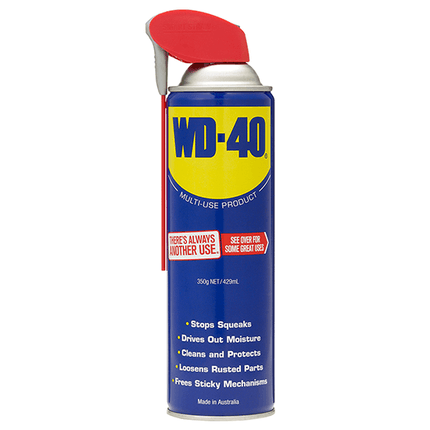 350g Aerosol WD40 Multi-Purpose Lubricant – Smart Straw