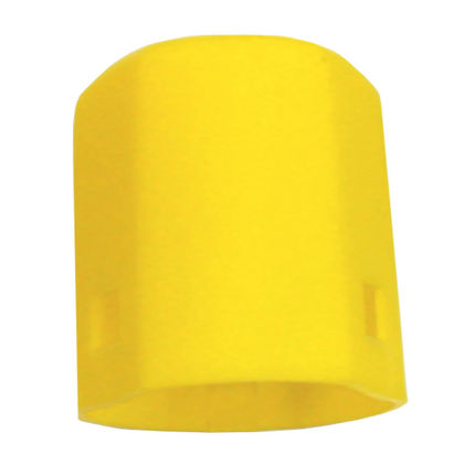100 Pack Bar Guard Safety Caps – High-Visibility Protective Rebar Caps