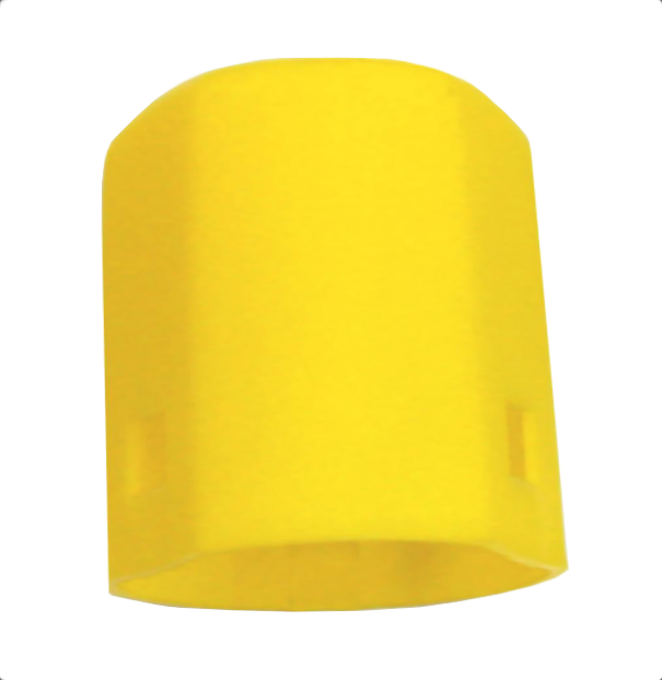 100 Pack Bar Guard Safety Caps – High-Visibility Protective Rebar Caps