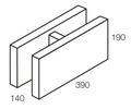 Concrete Block 150 Series 140mm x 190mm Pack 144
