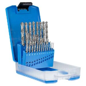 Sutton Tools Silver Bullet Jobber Drill Set Imperial 21 Piece