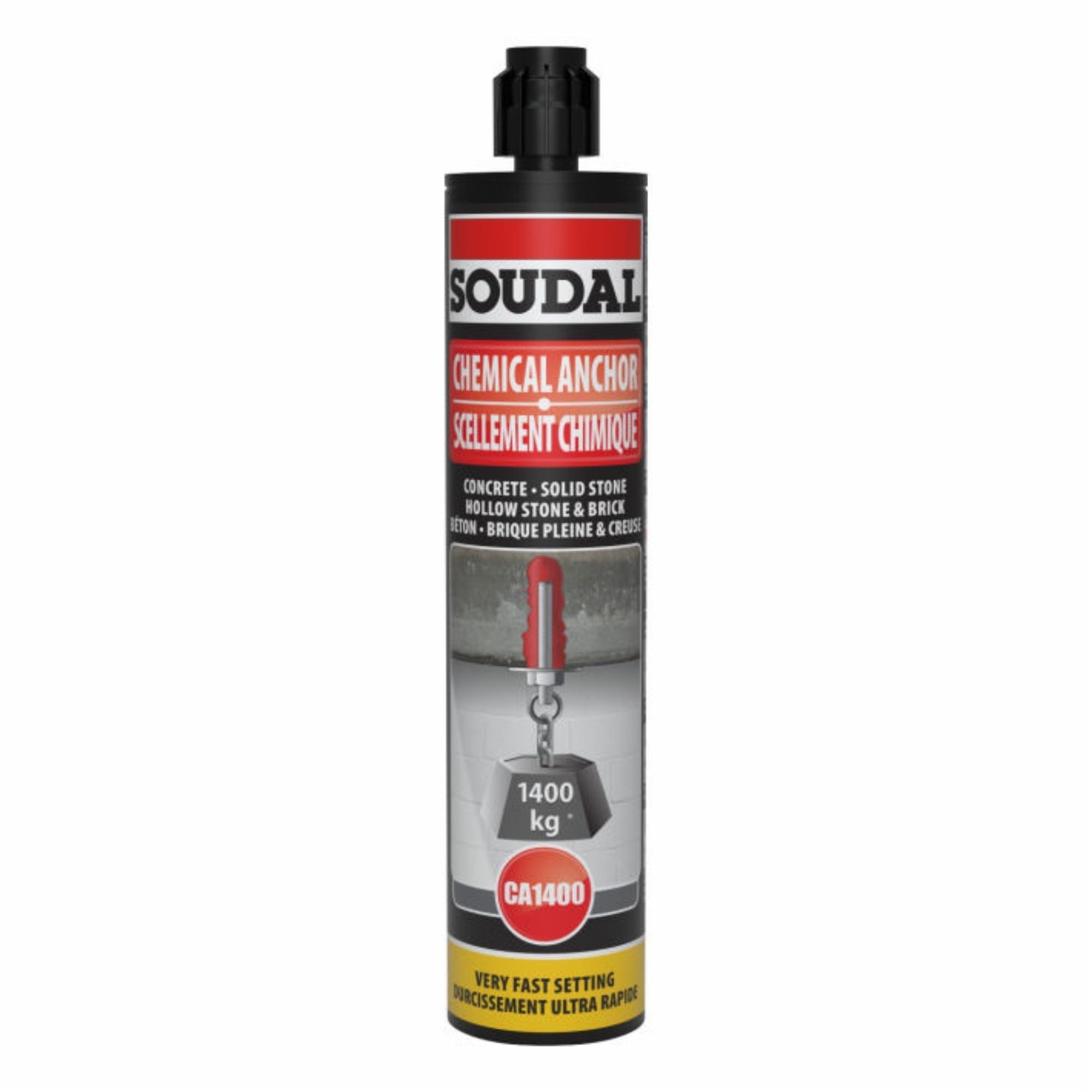 Chemical Anchor Cartridge – 280ml – Soudafix 1400 – High Strength