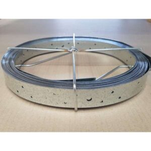 Wilmaplex Hoop Iron 30mm x 0.8mm x 15m Punched