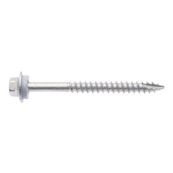 Zenith Timber Screws Hex with Seal Galvanized 12G x 65mm 100 Pack