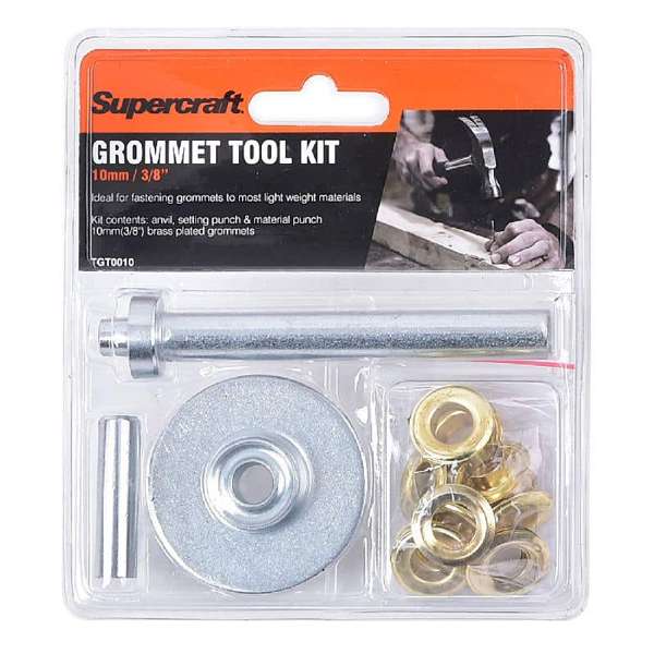 Supercraft Grommet Tool Kit 3/8 inch 10mm